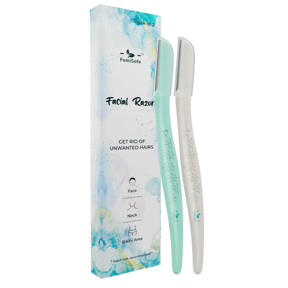 FemiSafe Facial Razors - Pack of 2