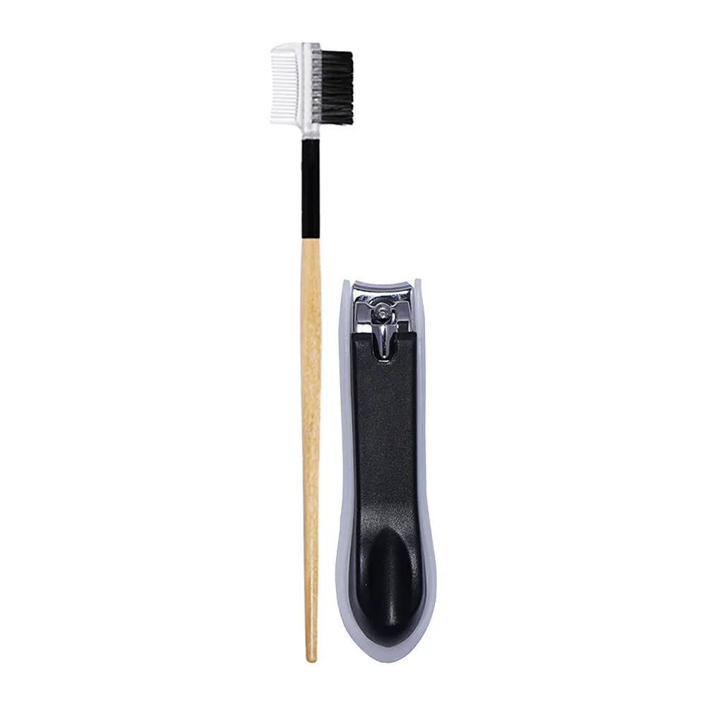 Miscellanea Nail Cutter + Eyebrow Brush