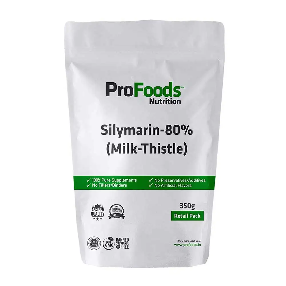 ProFoods Silymarin 80% (Milk Thistle) Powder,  350 g