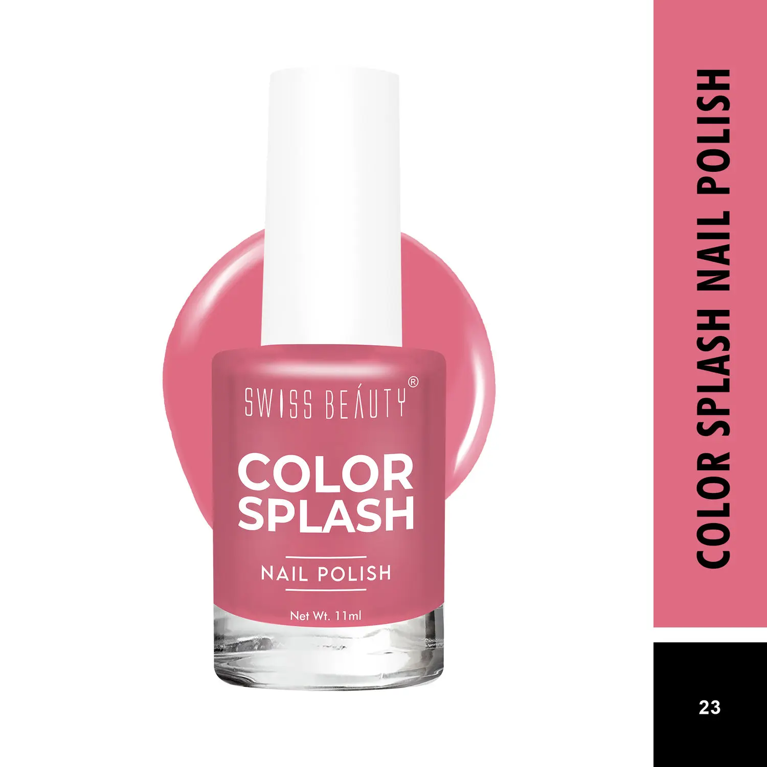 Swiss Beauty Color Splash Nail Polish Shade-23 (11 ml)