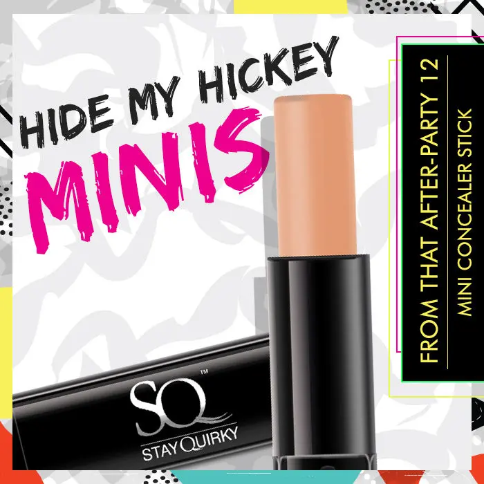 Stay Quirky Hide my Hickey Concealer Minis - From That After-Party 12