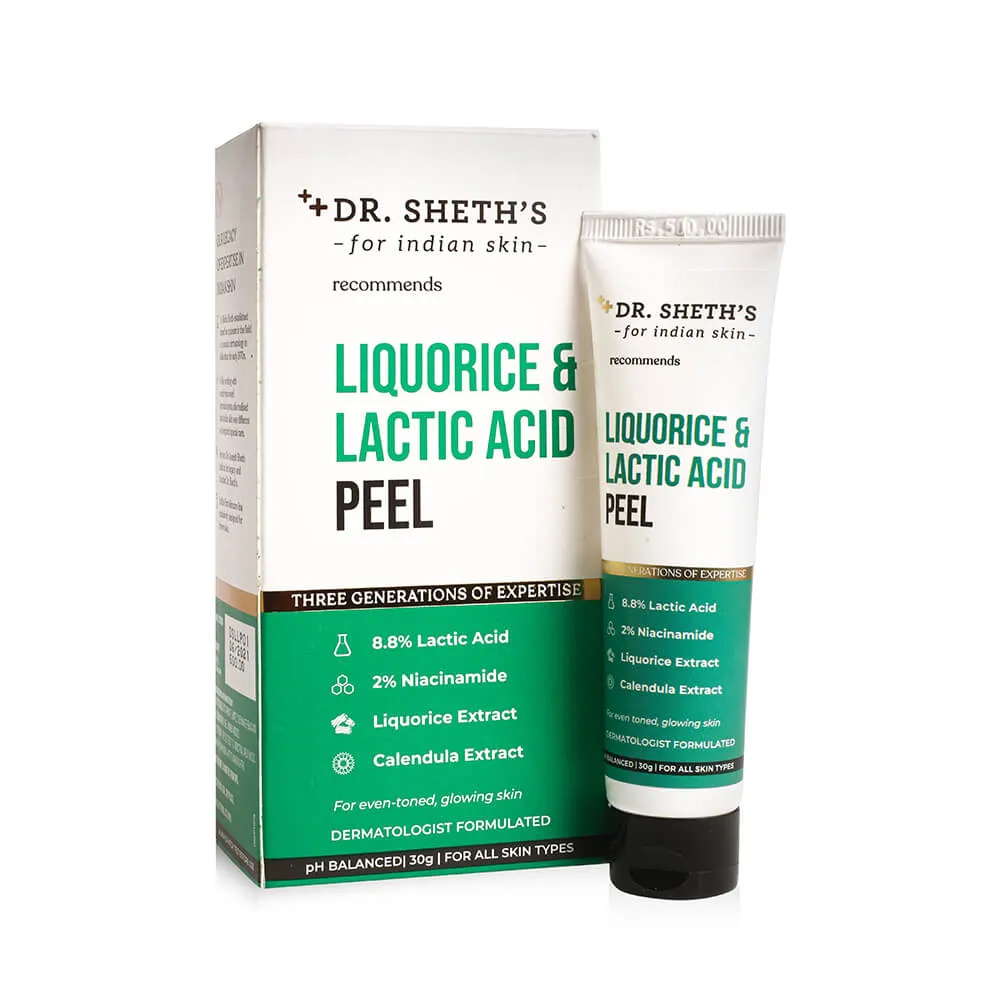 Dr. Sheth's Liquorice & Lactic Acid Peel