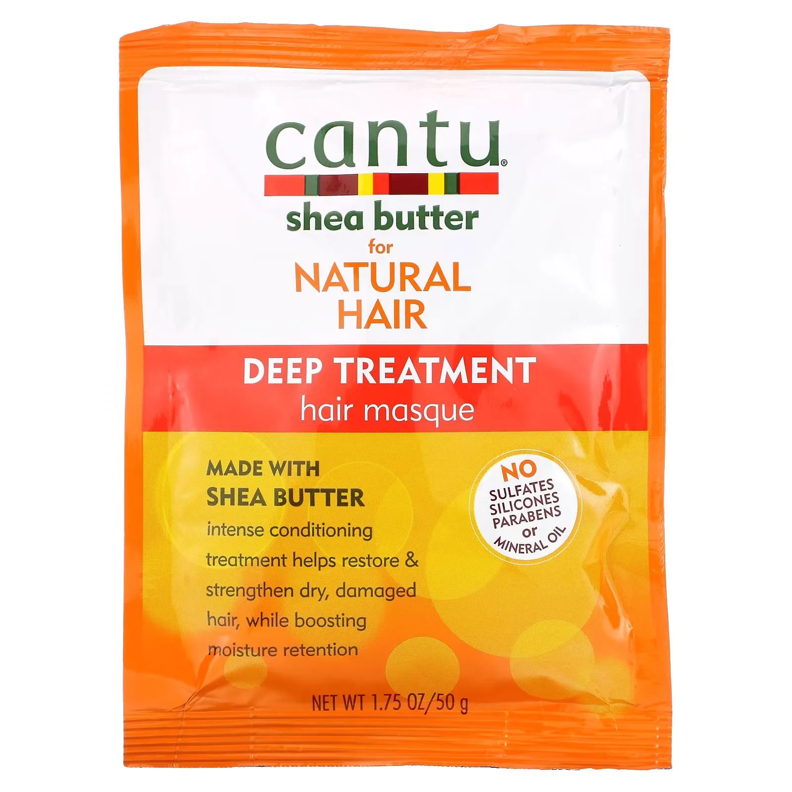 Shea Butter for Natural Hair, Deep Treatment Hair Masque,  1.75 oz (50 g)