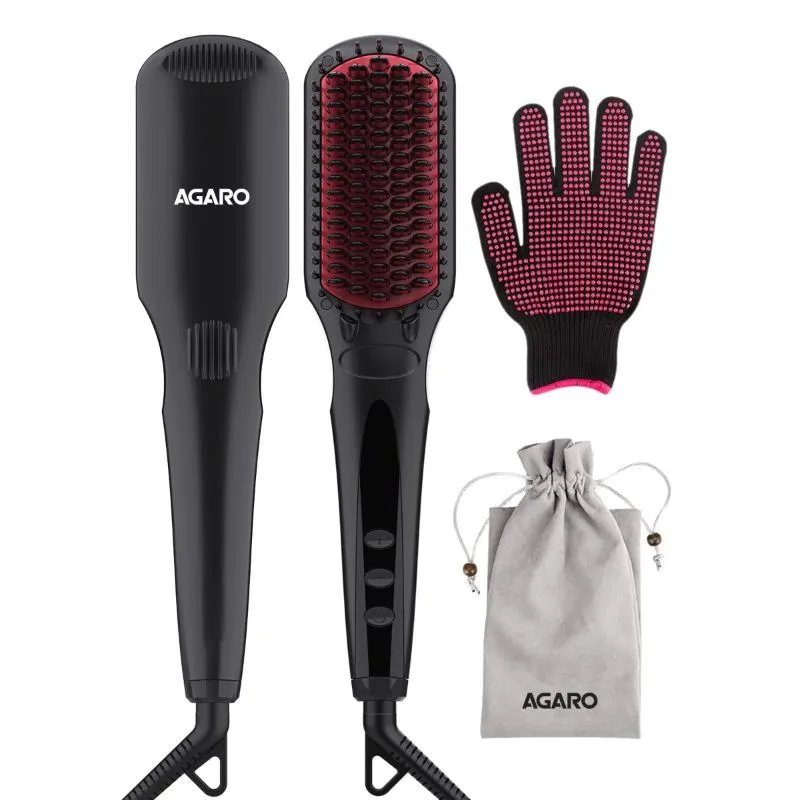 Agaro HSB2206 Hair Straightening Brush