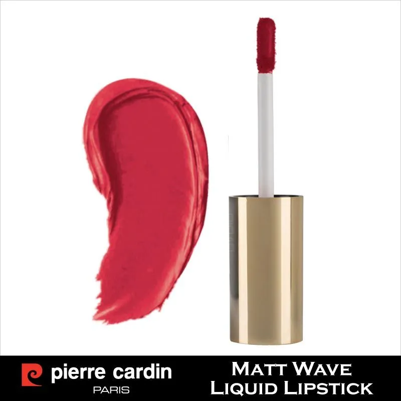 Pierre Cardin Paris - Matt Wave Liquid Lipstick Ultra Long Lasting 535-Vermilion