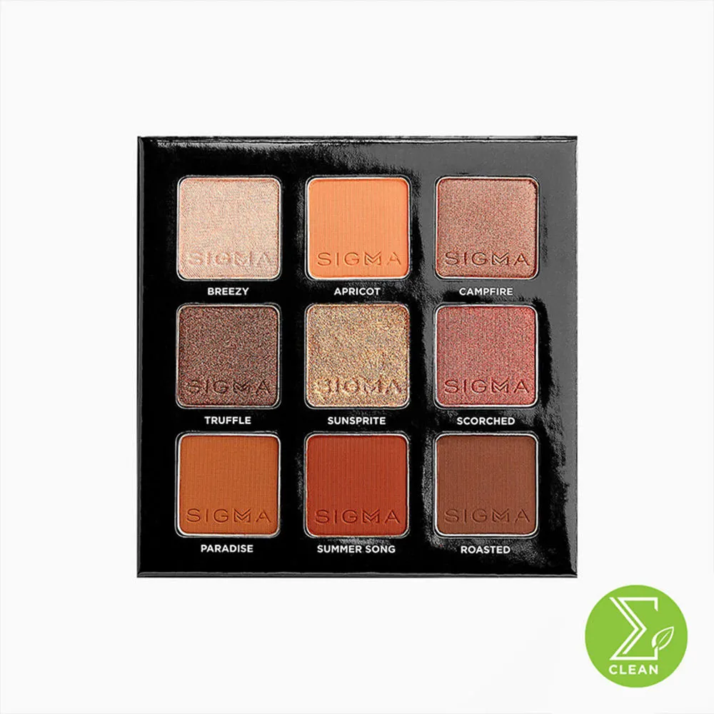 Sigma Beauty Fiery Eyeshadow Palette