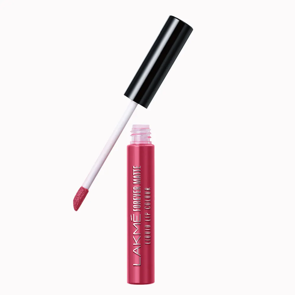 Lakme Forever Matte Liquid Lip Color 33 Pink Parfait