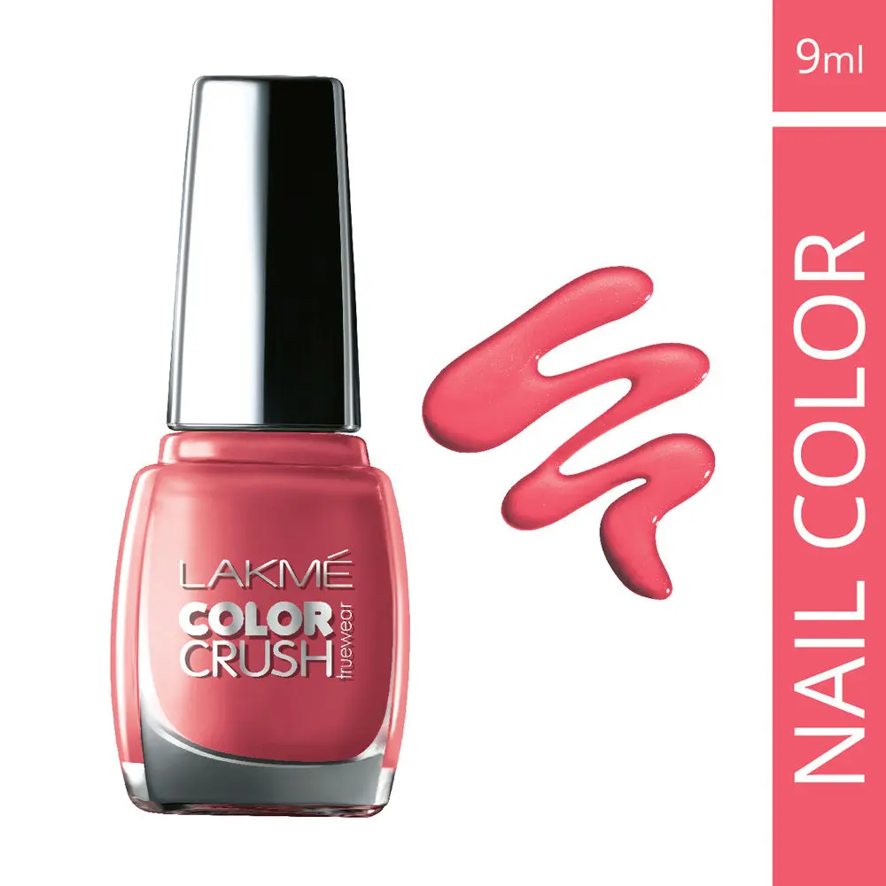 Lakme True Wear Color Crush Nail Color Pinks 19 (9 ml)