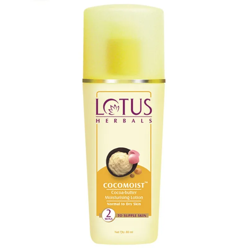 Lotus Herbals Cocomoist Cocoa-Butter Moisturising Lotion