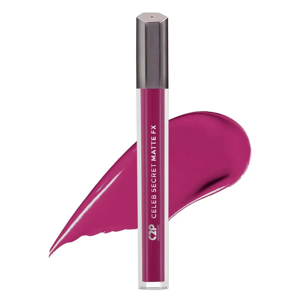 C2P Pro Celeb Secret Matte FX Liquid Lipstick - Sridevi 03 (2 ml)