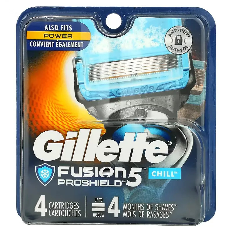 Fusion5 Proshield, Chill, 4 Cartridges