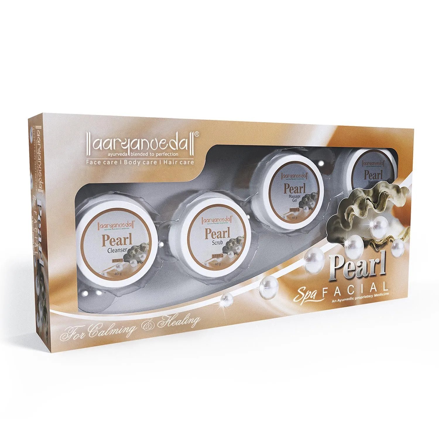 Aryanveda Pearl Facial Kit To Improves Skin Complexion