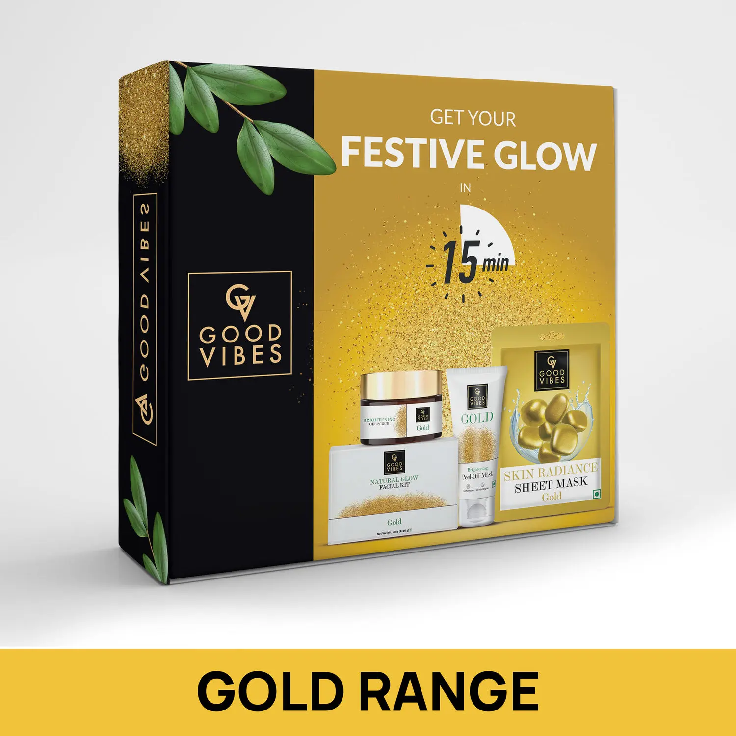 Good Vibes Gold Range Kit Box