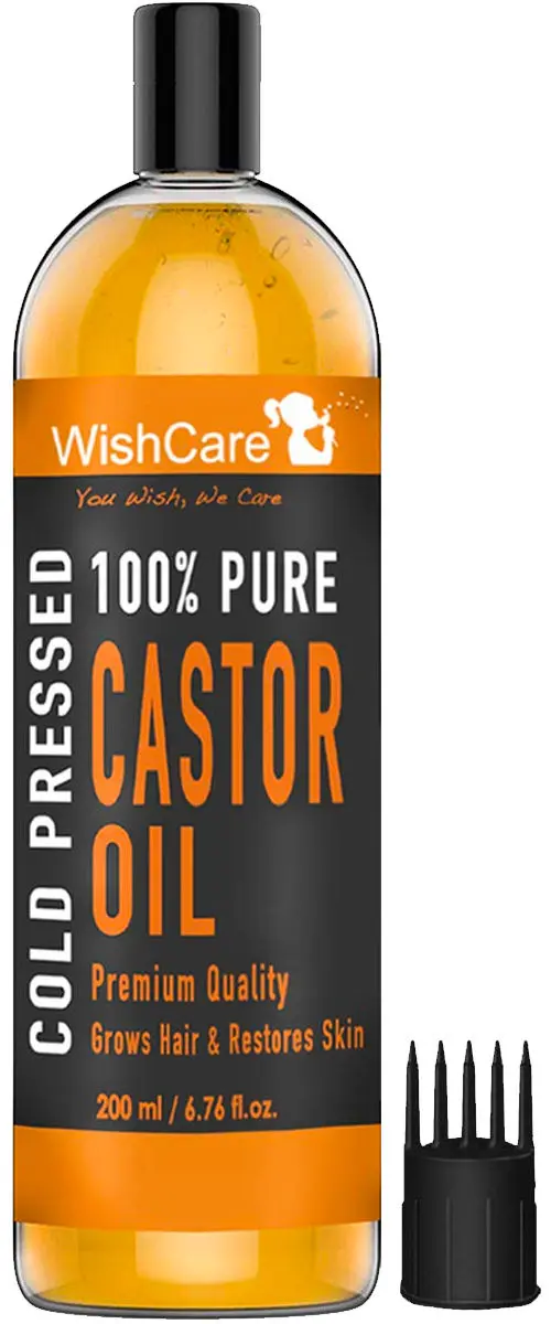 Wishcare Premium Cold Pressed Castor Oil - 200Ml