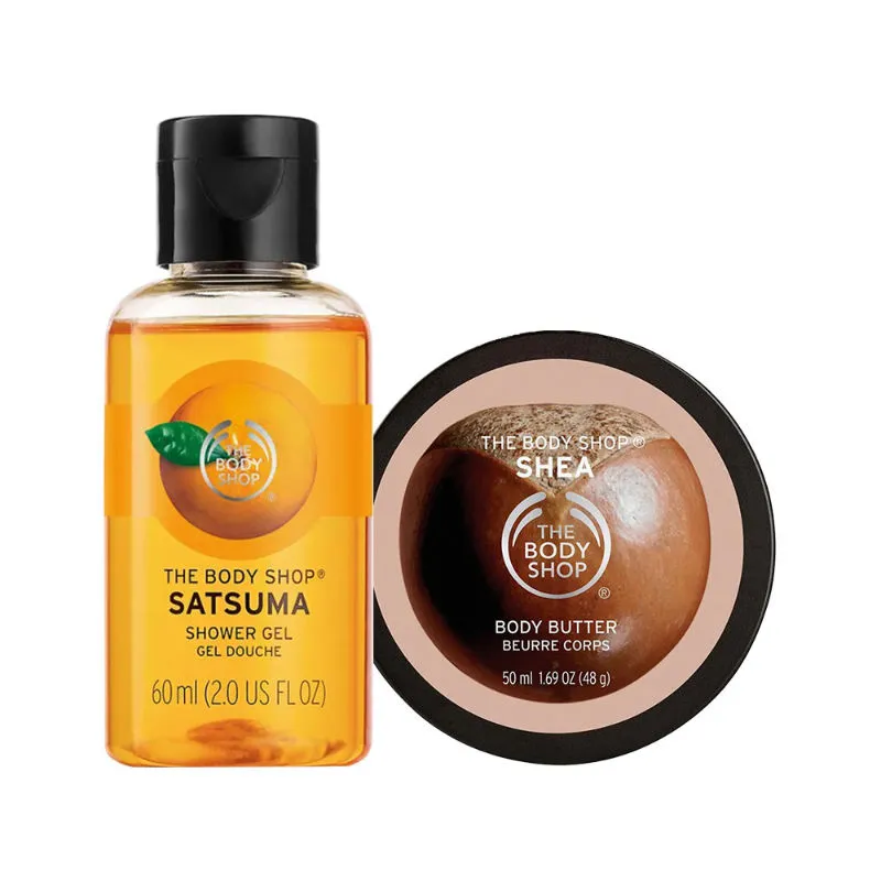 The Body Shop Satsuma Shower Gel & Shea Body Butter