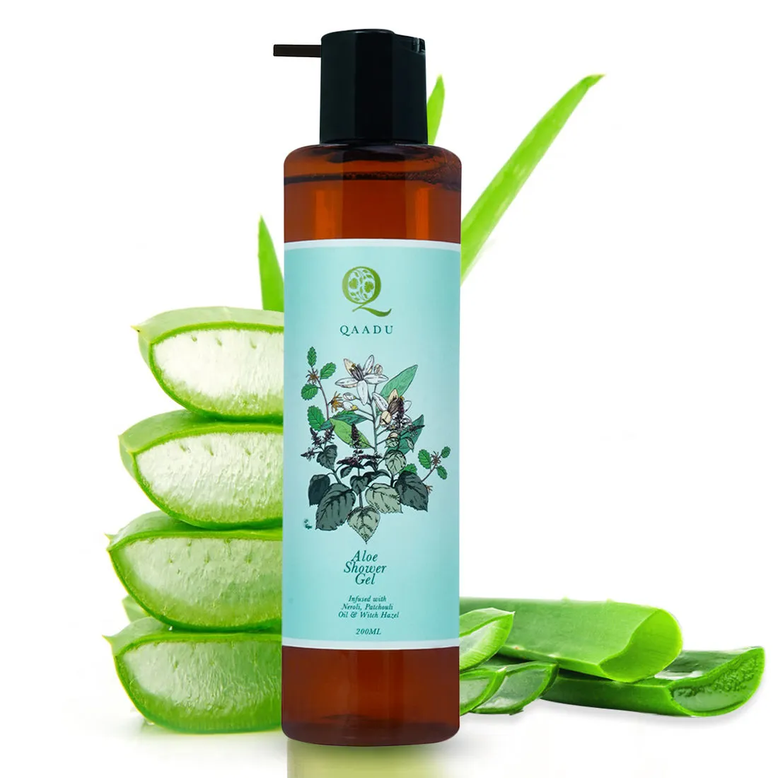 QAADU Aloe Shower Gel