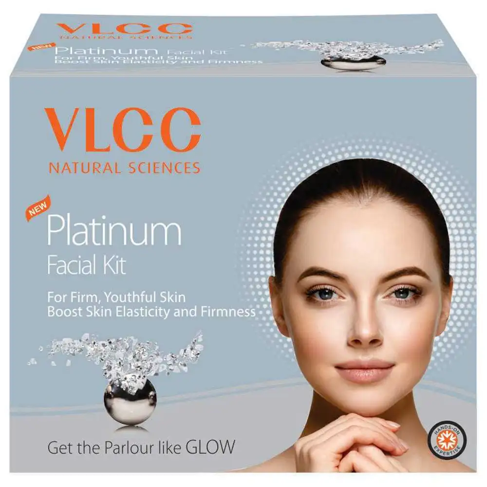 VLCC Platinum Facial Kit,  60 g  for Youthful Skin