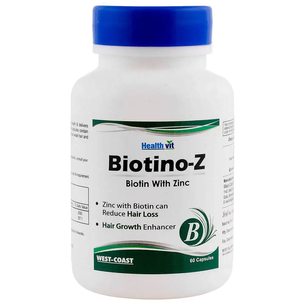 Healthvit Biotino-Z,  60 capsules  Unflavoured