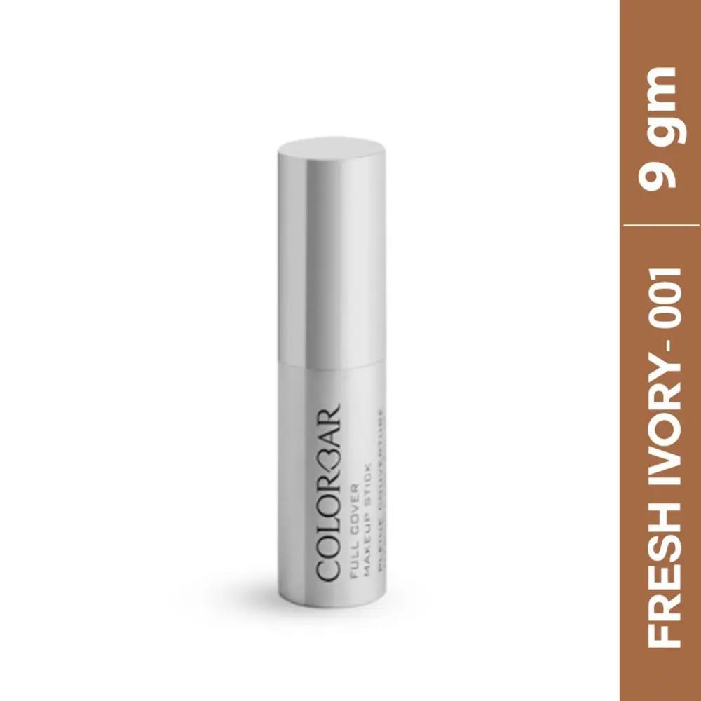 Colorbar Full Cover Makeup Stick With SPF 30 Fresh Ivory 001 (9 g)