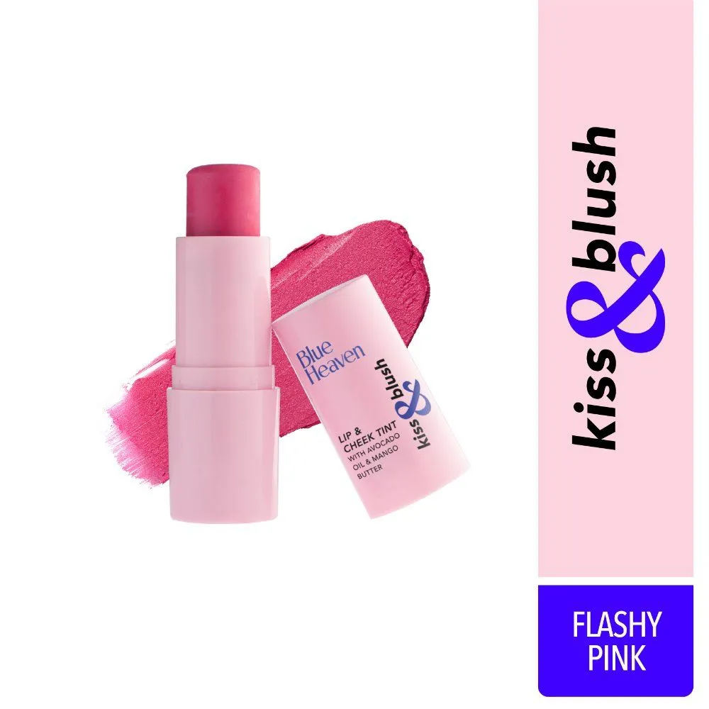 Blue Heaven Kiss & Blush Lip And Cheek Tint - Flashy Pink