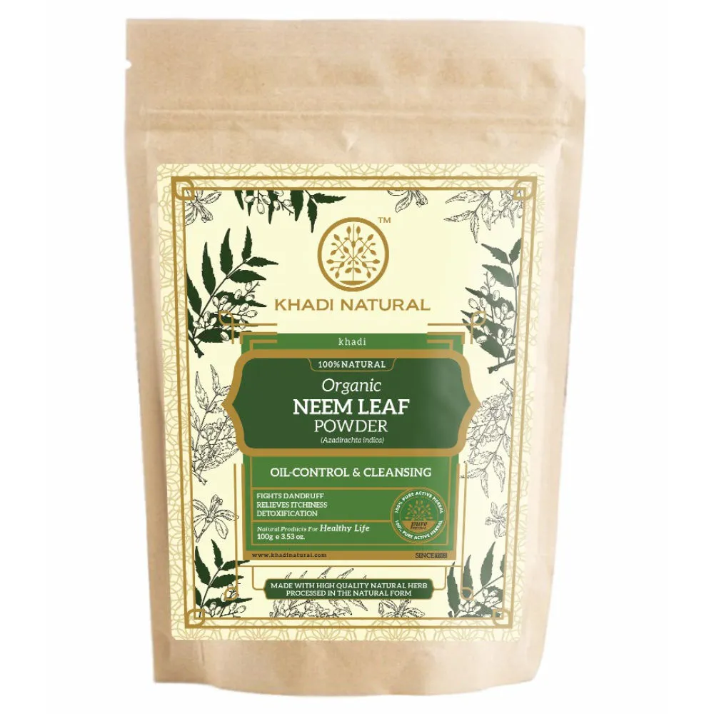 Khadi Natural Neem Leaf Organic Powder