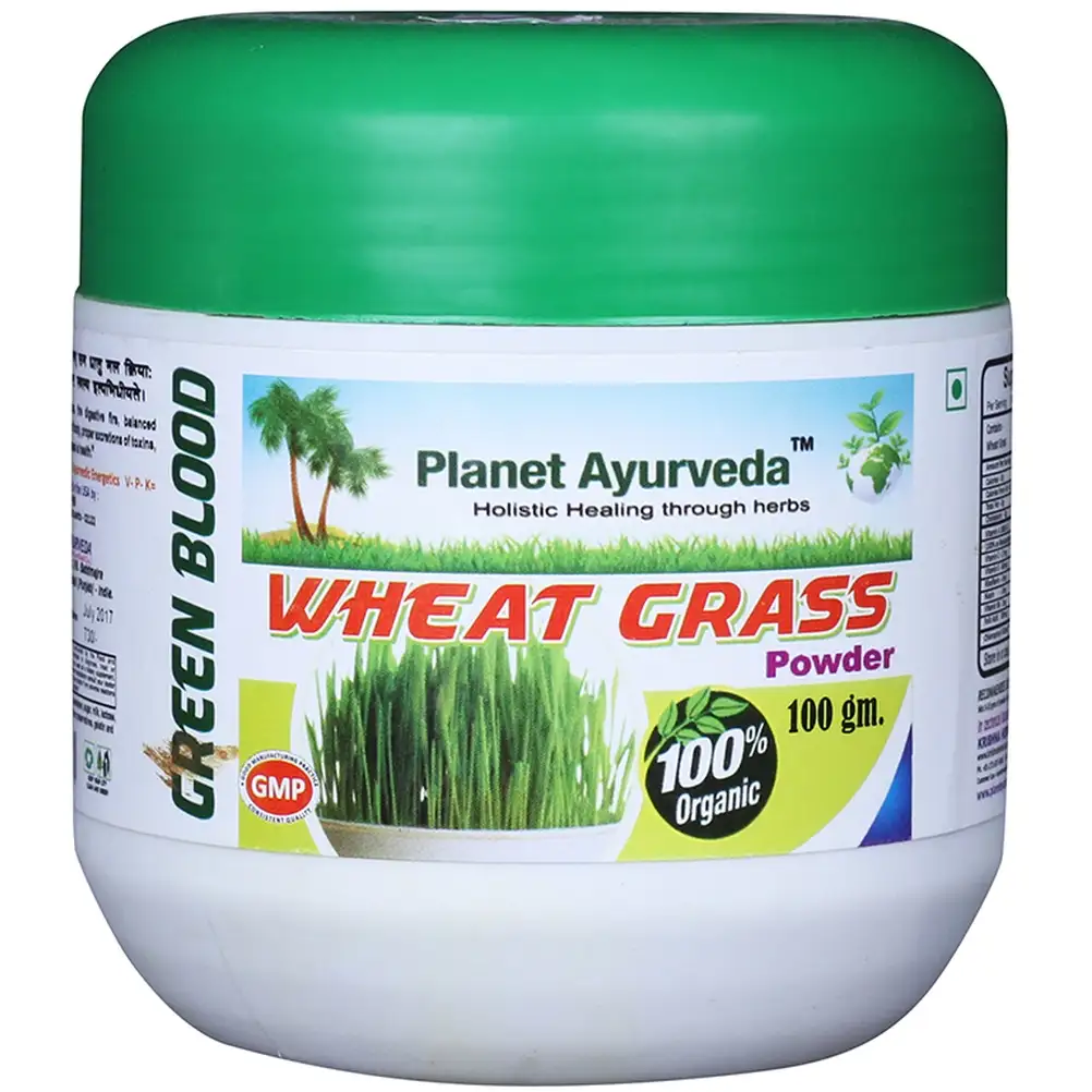 Planet Ayurveda Wheat Grass Powder,  100 g