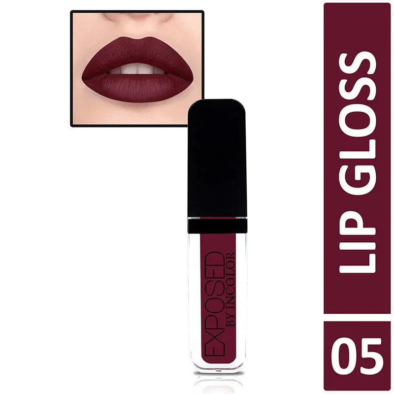 Incolor Exposed Soft Matte Lipgloss - 5