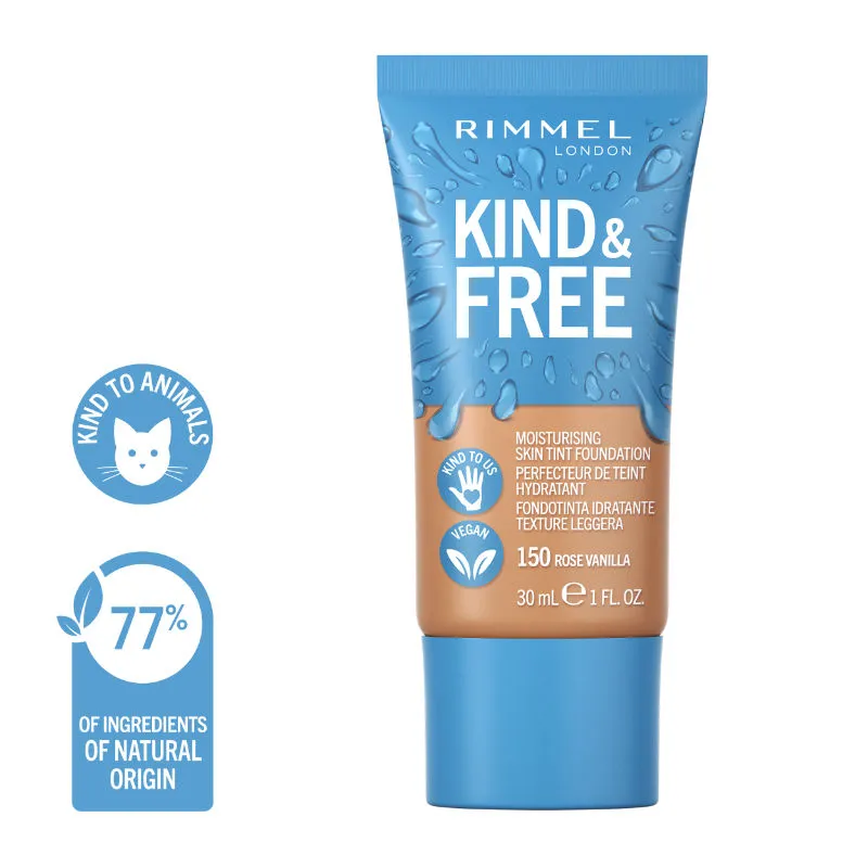 Rimmel London Kind & Free Moisturizing Skin Tint - Rose Vanilla