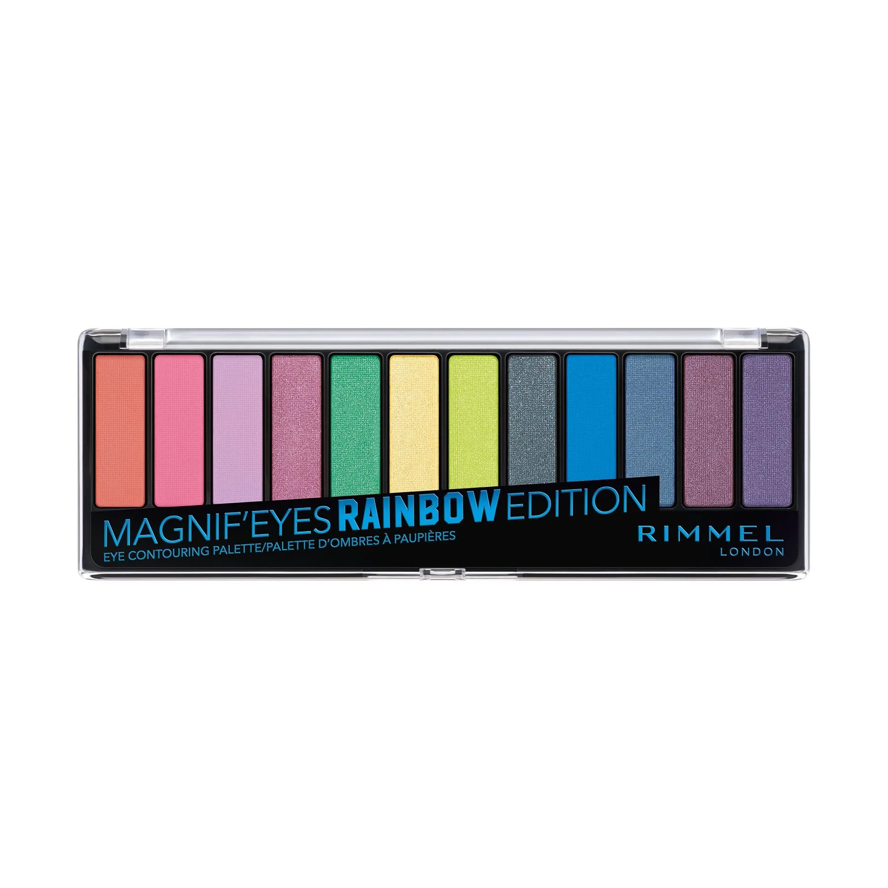 Rimmel London Magnif'eyes Eye Shadow Palette - Rainbow