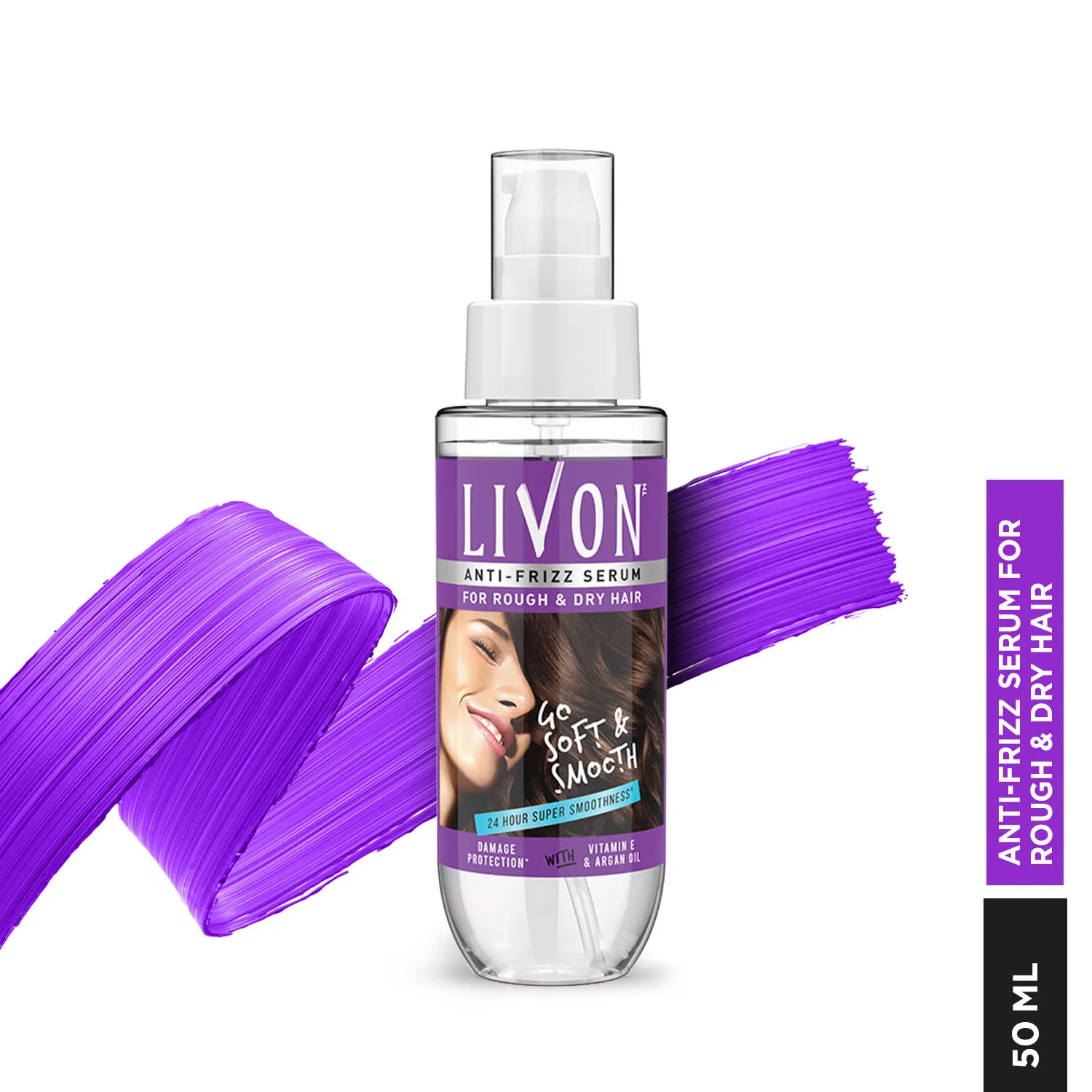 Livon Hair Serum for Women for Dry and Rough Hair | 24-hour frizz-free\nSmoothness