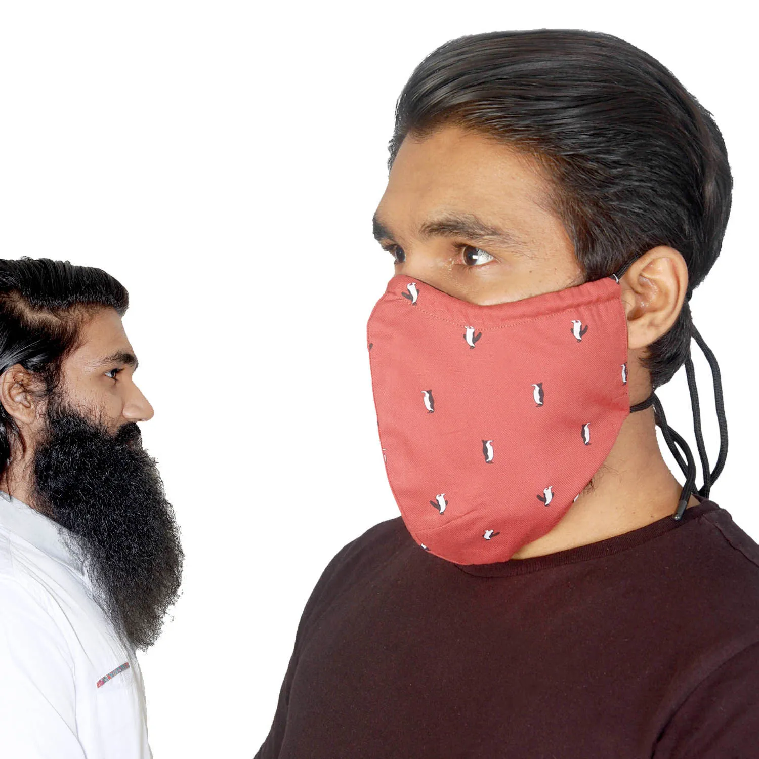 The Cover Up Project (PACK OF 3) Face Cover for the Beard Men - Multi-Color