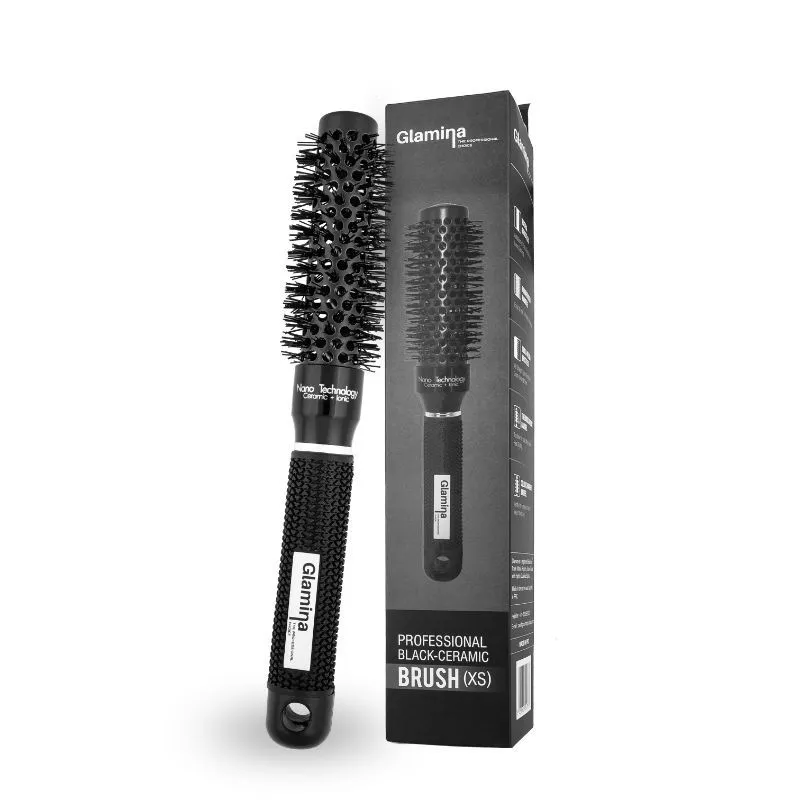 Glamina Professional Blow-drying Round Hair Brush-Extra Small