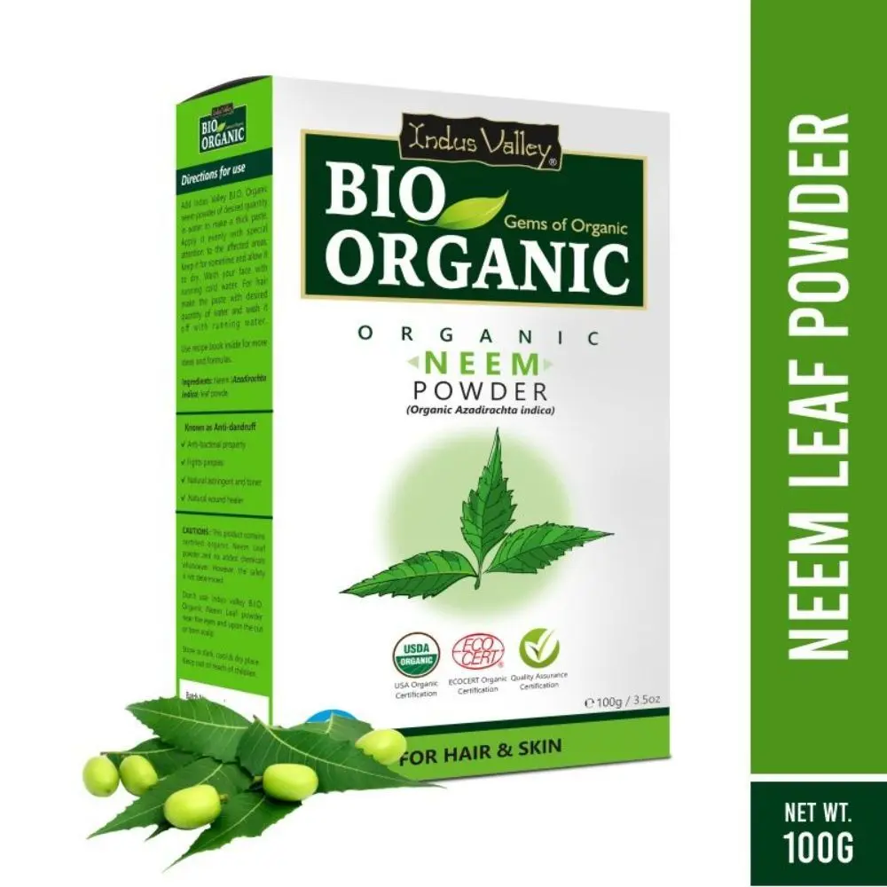 Indus valley bio organic neem leaf powder