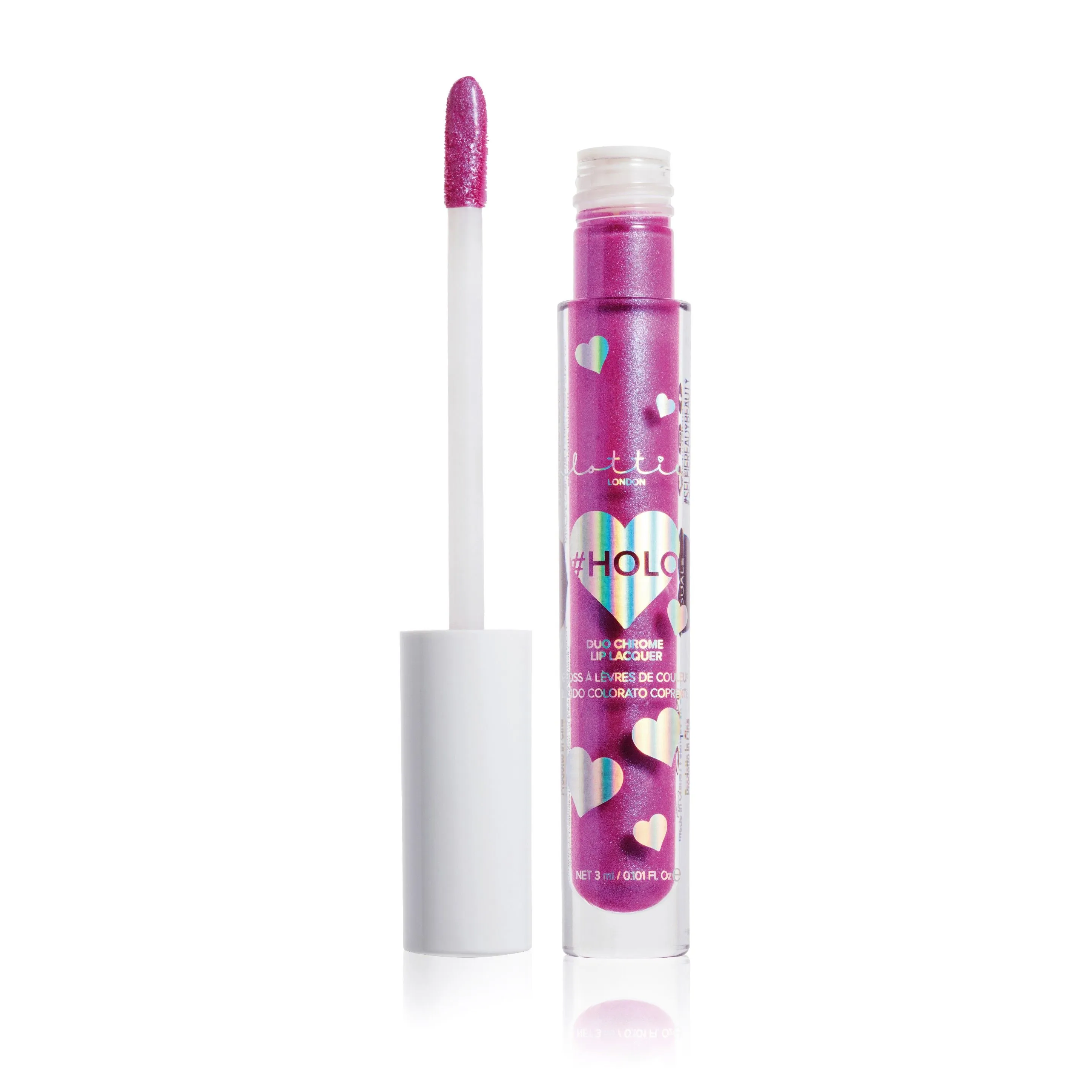 Lottie London #Holo Duo Chrome Lip Gloss