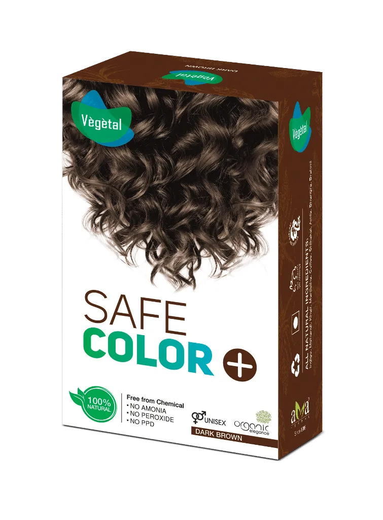 Vegetal Safe Color - Dark Brown