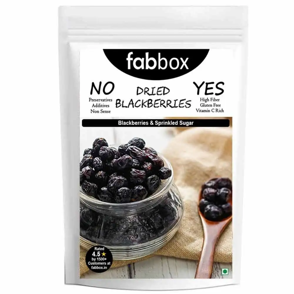 Fabbox Dried Blackberries,  Unflavoured  140 g