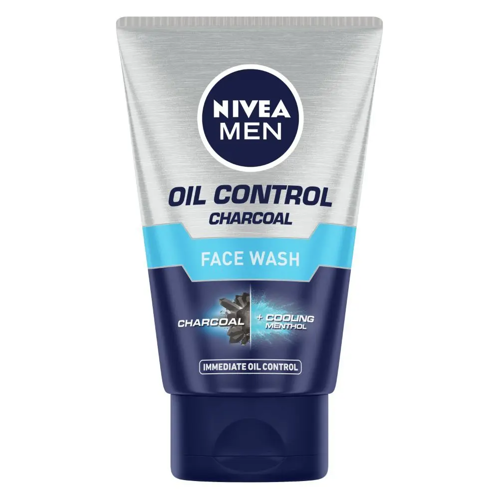 NIVEA MEN Oil Control Charcoal Face Wash (50 ml)