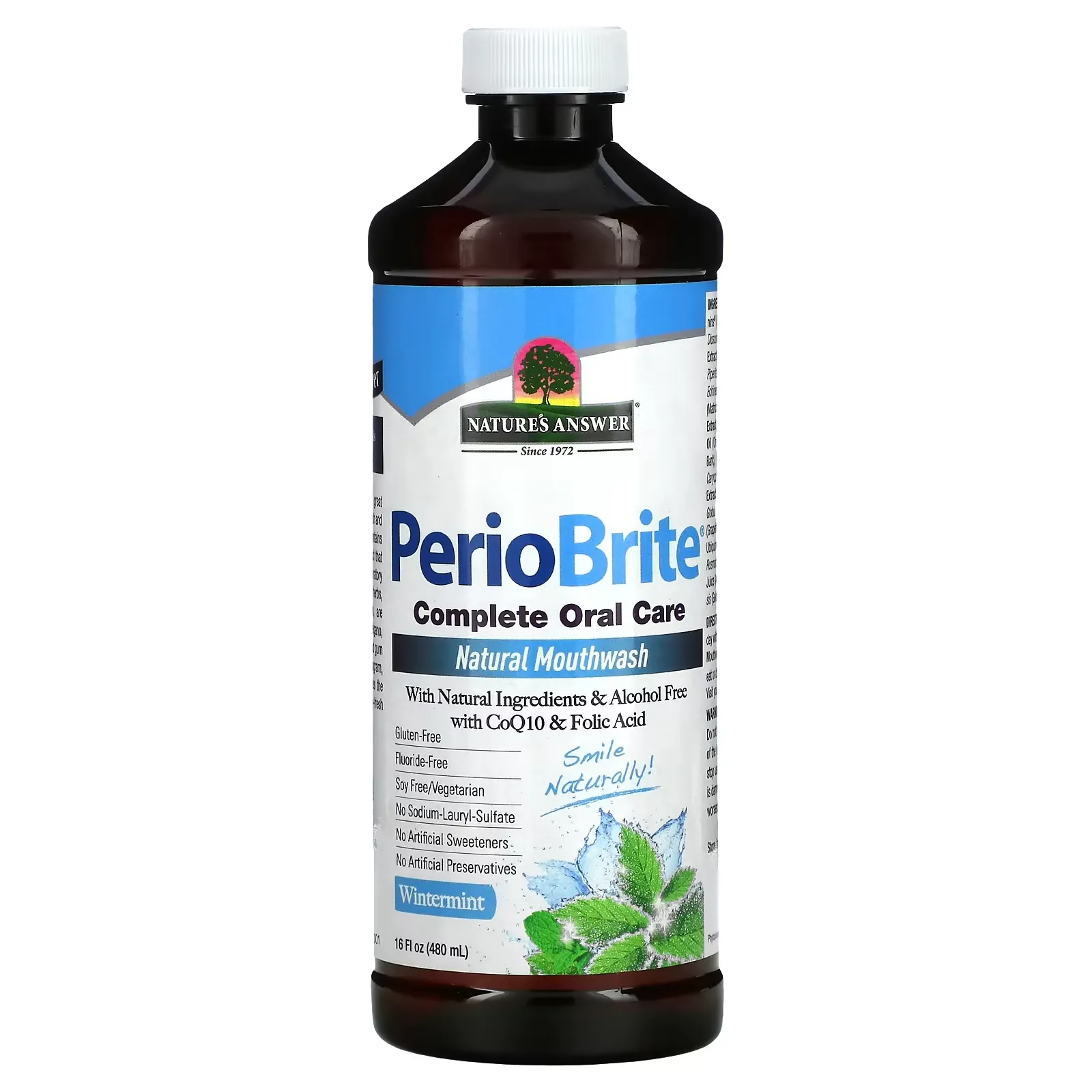 PerioBrite, Natural Mouthwash, Wintermint, 16 fl oz (480 ml)