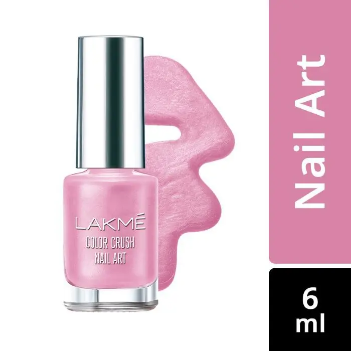 Lakme Color Crush Nail Art - Candy Pink M20 (6 ml)