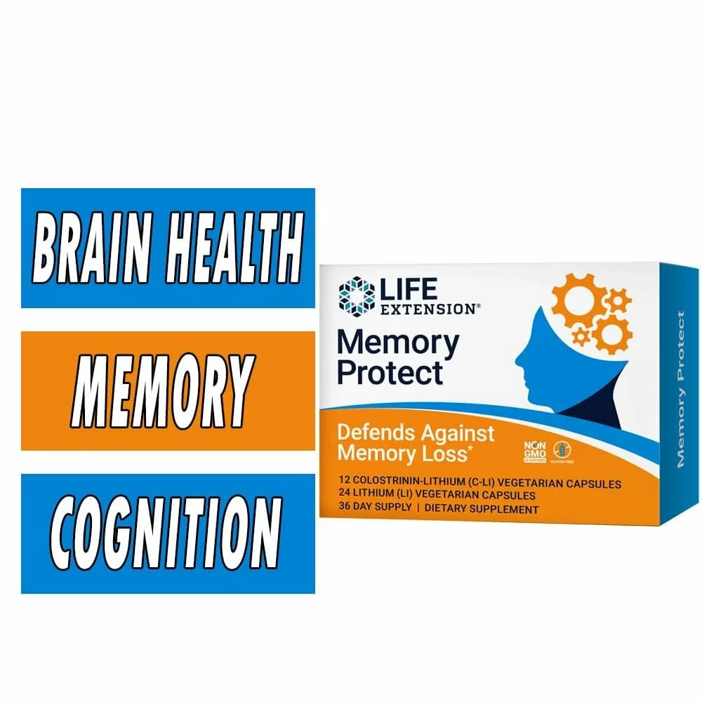 Life Extension Memory Protect - 36 Veg Caps