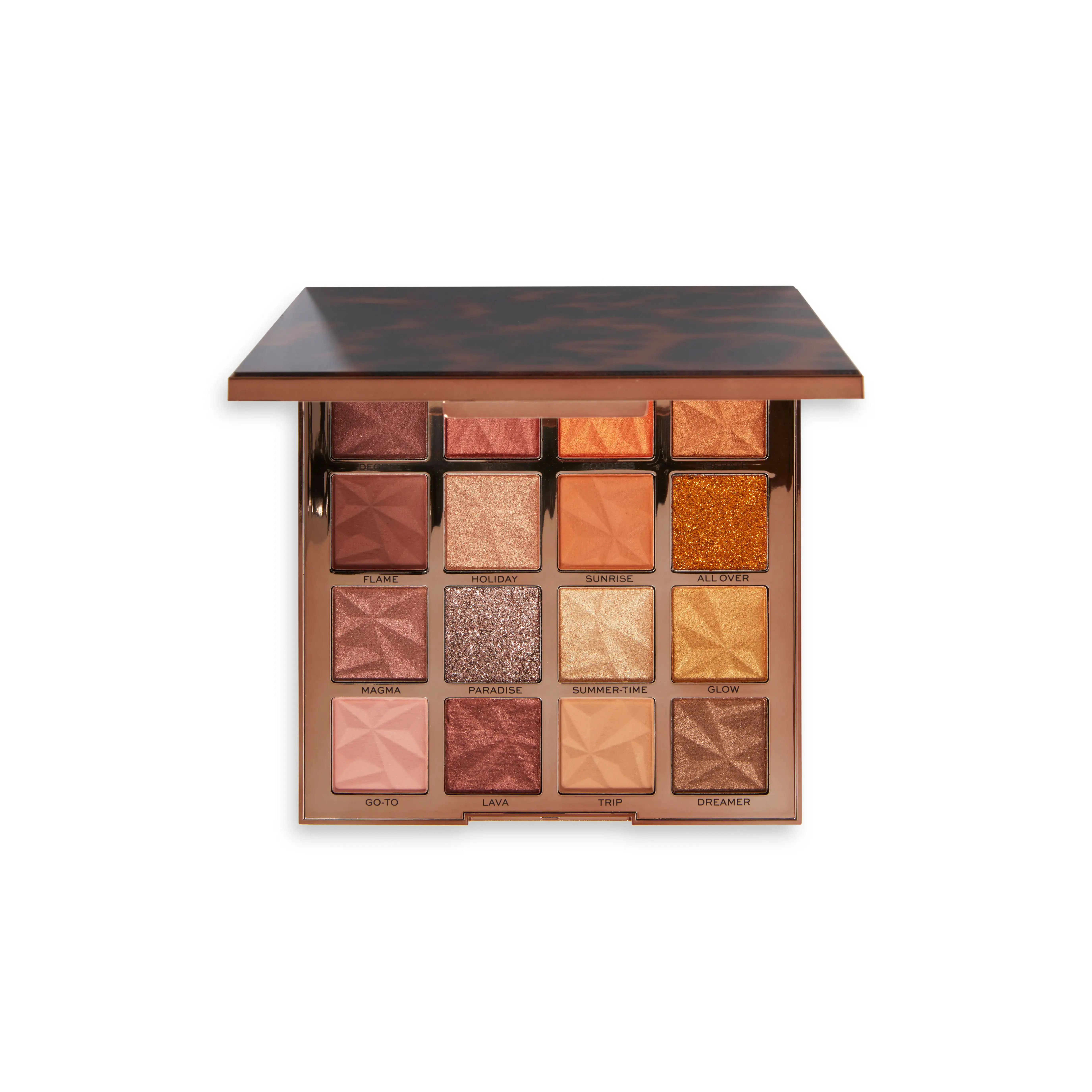 Revolution Pro Goddess Glow Ultimate Shadow Palette Bronze Heat