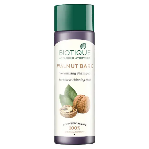 Biotique Walnut Bark Volumizing Shampoo (120 ml)