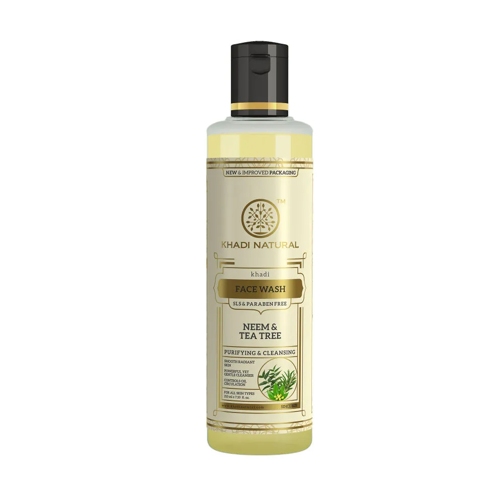 Khadi Natural Neem & Teatree Herbal Face Wash