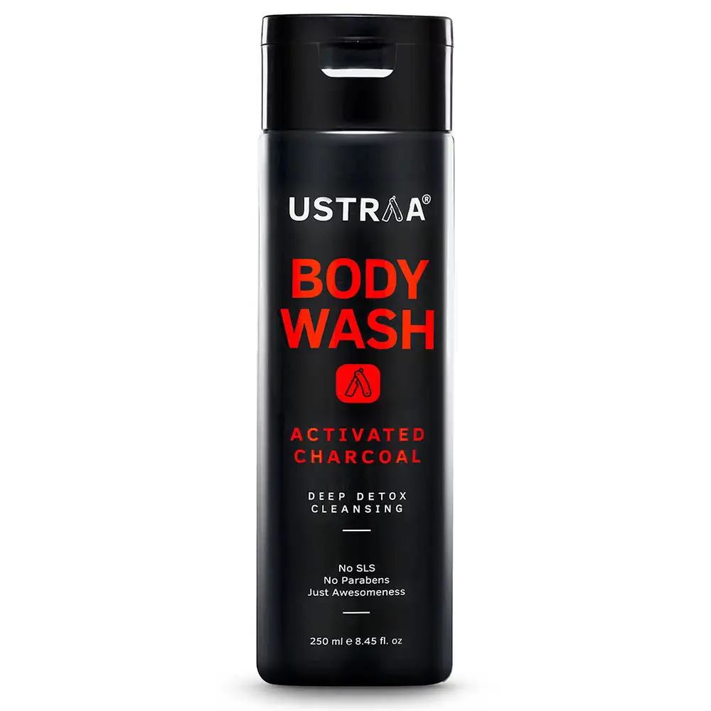 Ustraa Body Wash,  250 ml  Activated Charcoal