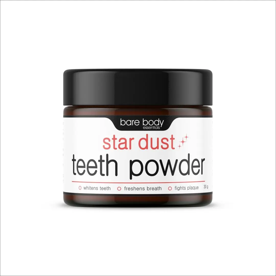 Bare Body Essentials Star Dust Teeth Whitening Powder 30g