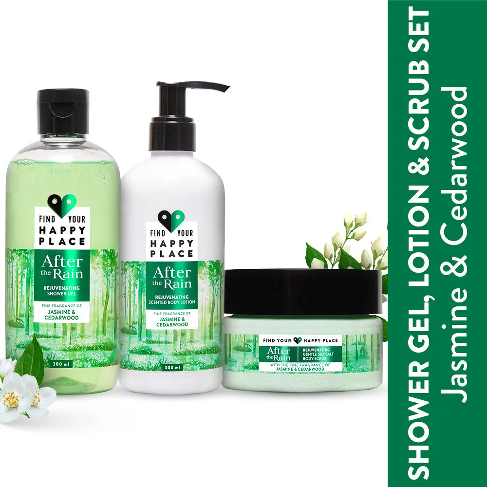 Find Your Happy Place After The Rain Body Care Kit