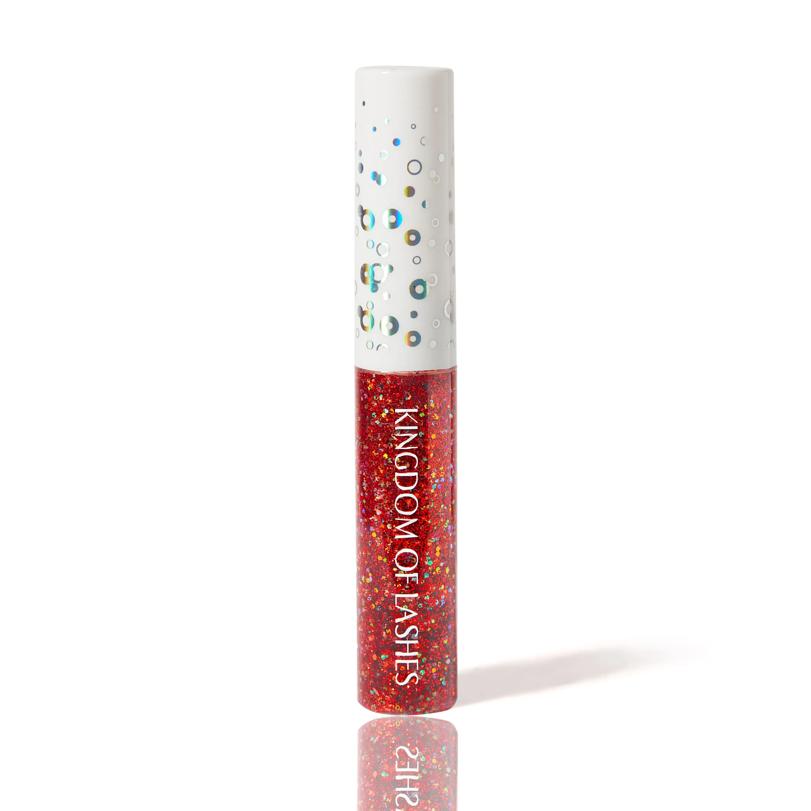 Kingdom Of Lashes Diamond Glitter Eyeliner - Red