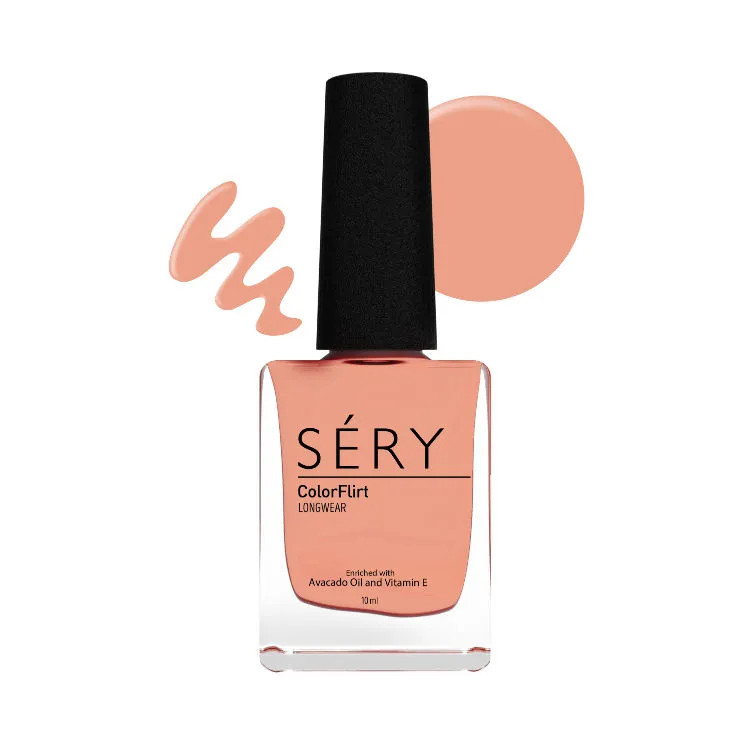 SERY Colorflirt Nail Paint - Coral Crush