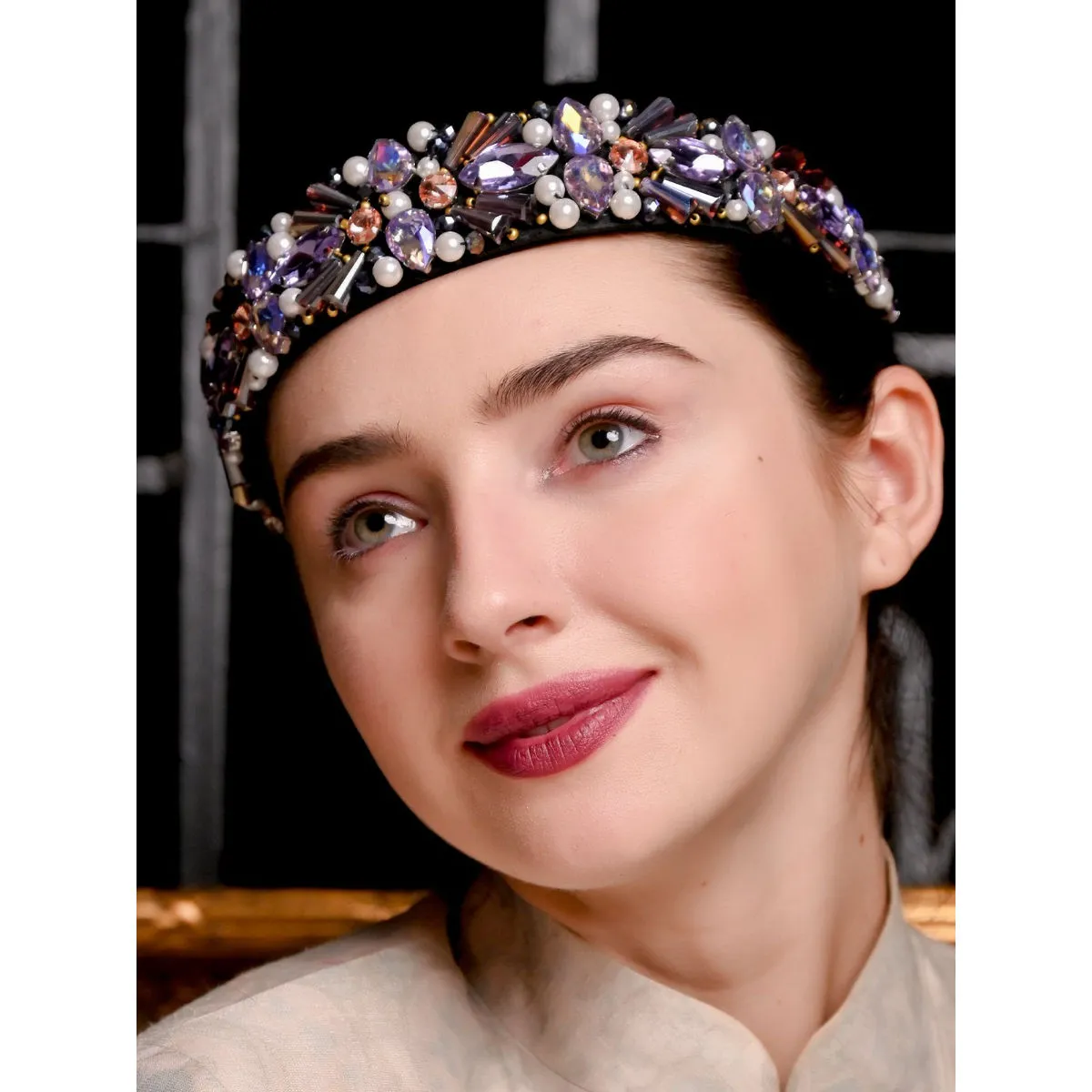 Odette Trendy Multicolor Hair Band