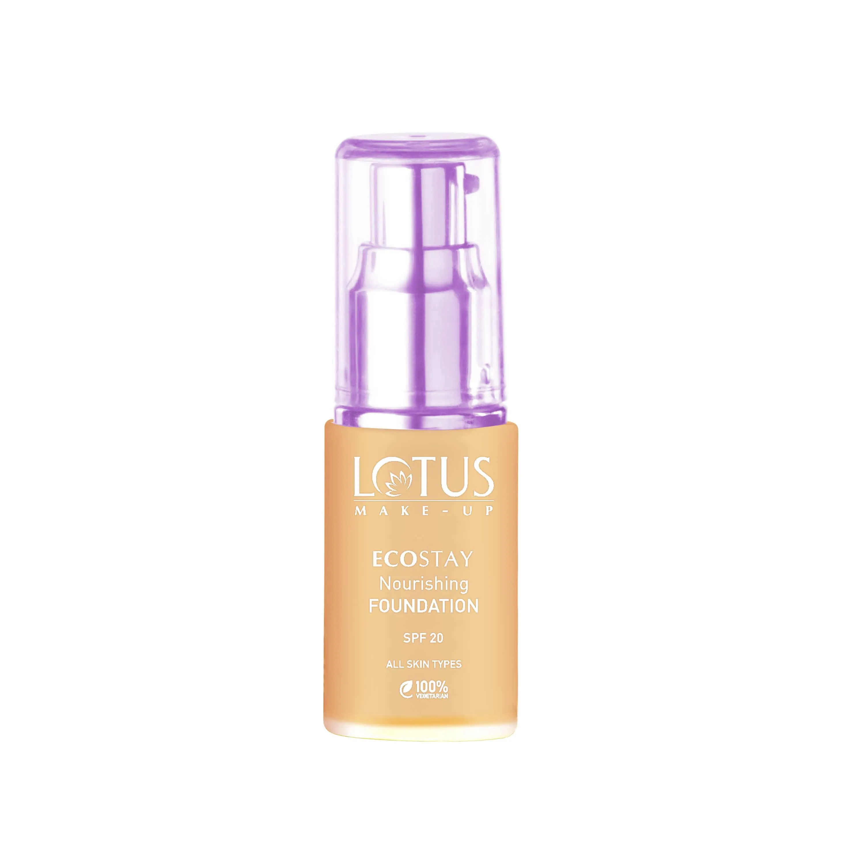 Lotus Make-Up Ecostay Nourishing Foundation SPF-20 - Bright Angel